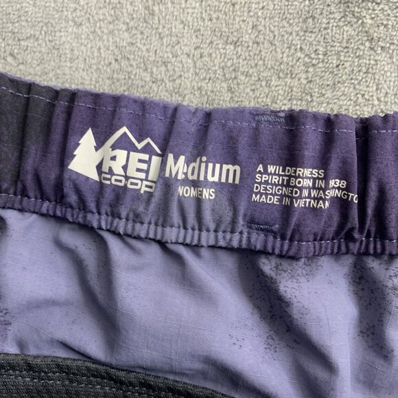REI Co-op Sahara Amphib Shorts Womens M Belted Pockets Purple Outdoor Gorpcore - Picture 6 of 9